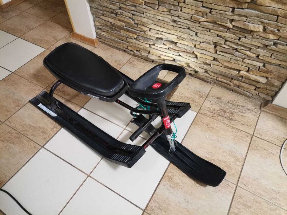 Снегокат детский Snow TOP, санки с рулем