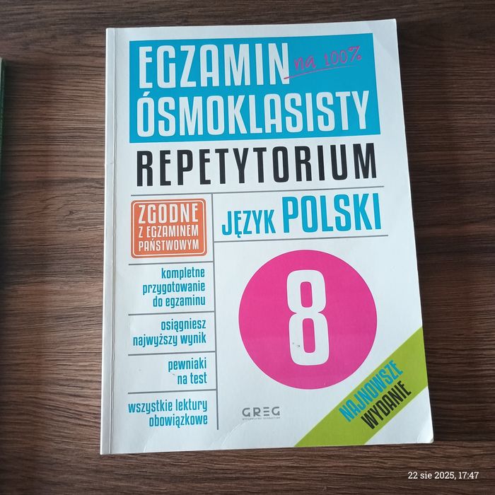 Repetytorium ósmoklasisty Język Polski