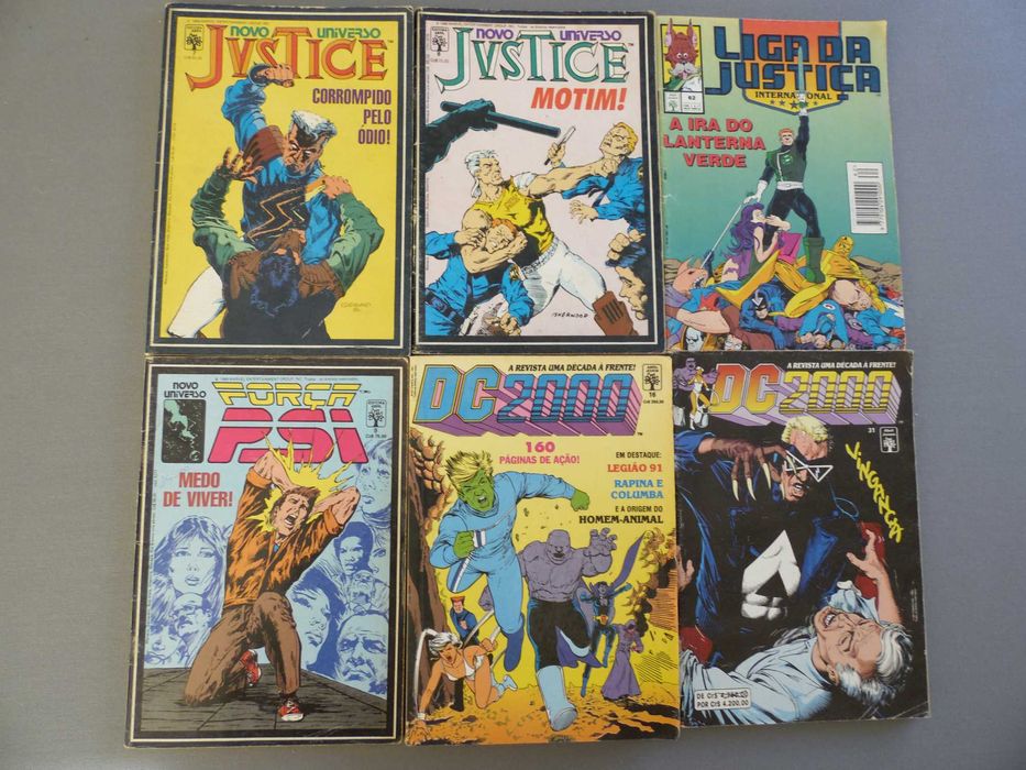 BDs Várias, Justice, PSI, DC 2000, Liga da Justiça