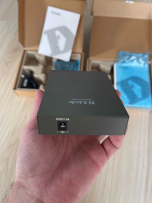 Media Konwerter światłowodowy D-Link DMC-700SC Jak Nowy