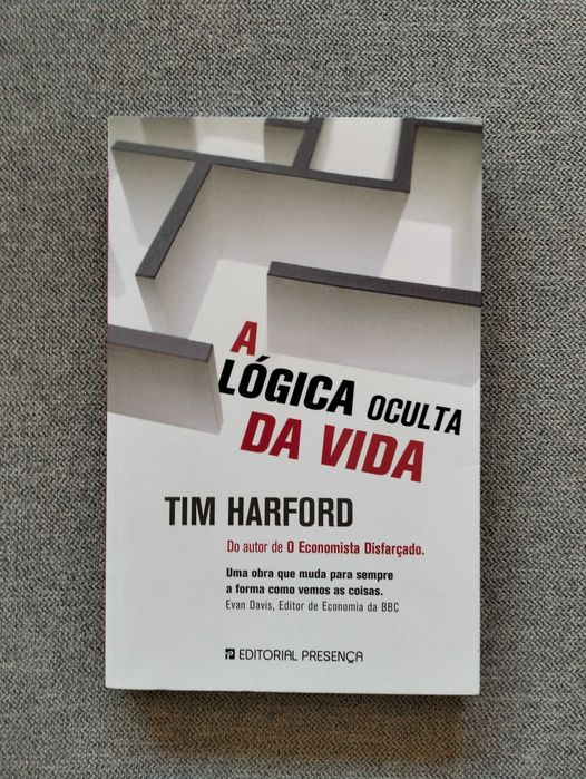 Livro "A lógica oculta da vida" de Tim Harford