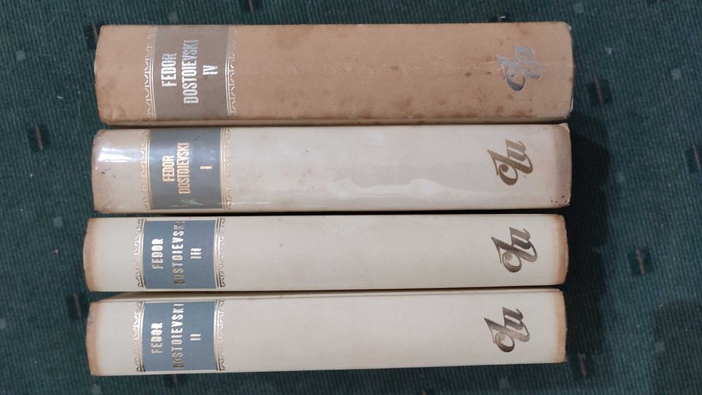 4 Livros de Fedor Dostoievski