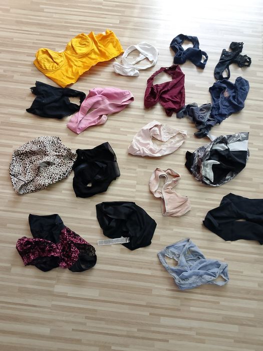 stringi damskie zestaw 17 sztuk tanio plus gratis rajstopy