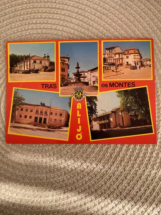 Postal Trás os Montes, Alijó, Portugal