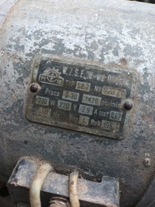 szlifierka 230v + kamienie