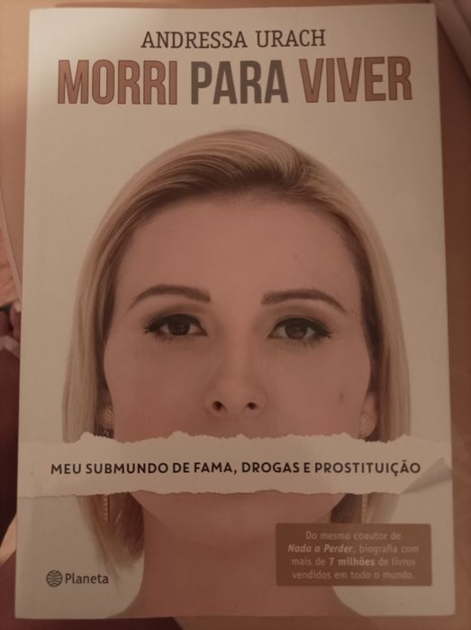 Livro ' Morri para Viver ' Andressa Urach