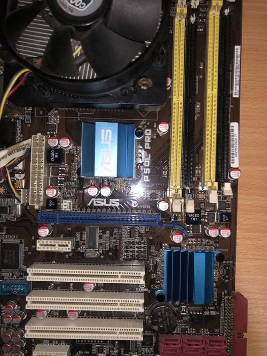 Материнська плата Asus P5QL-PRO + Xeon E5450 E0