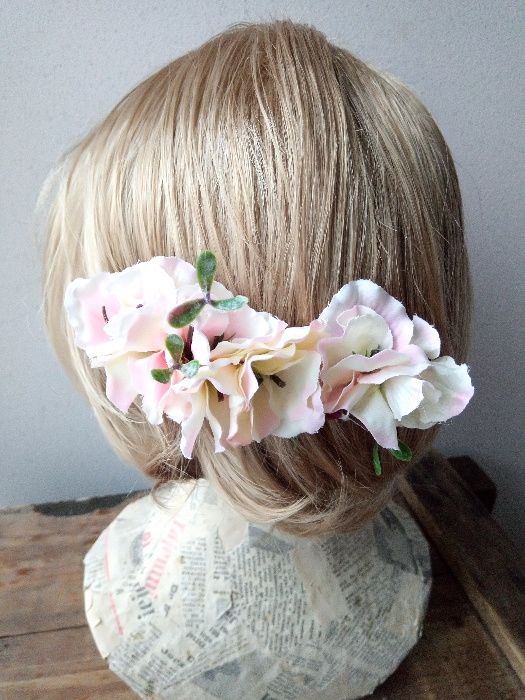 NOWY Grzebyk ozdobny wianek do koka lub innego upięcia