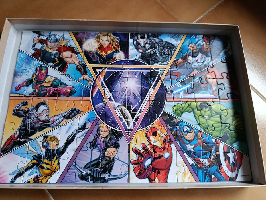 Puzzle avengers - 2 de 60 peças
