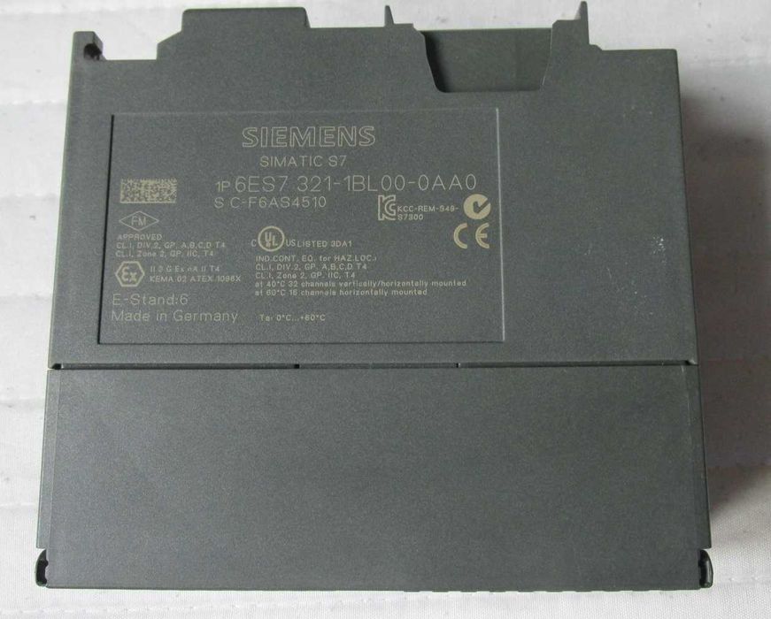SIEMENS S7 system PLC (cyfrowa) - kompletna szyna 11 modułów