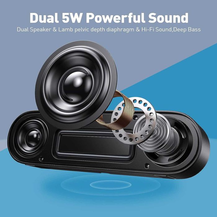 Głośnik 5W ABRRU Dual Krystaliczny Czysty Dźwięk Komputer