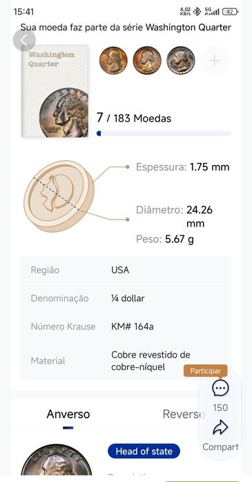 2 Moedas antigas U.S.A