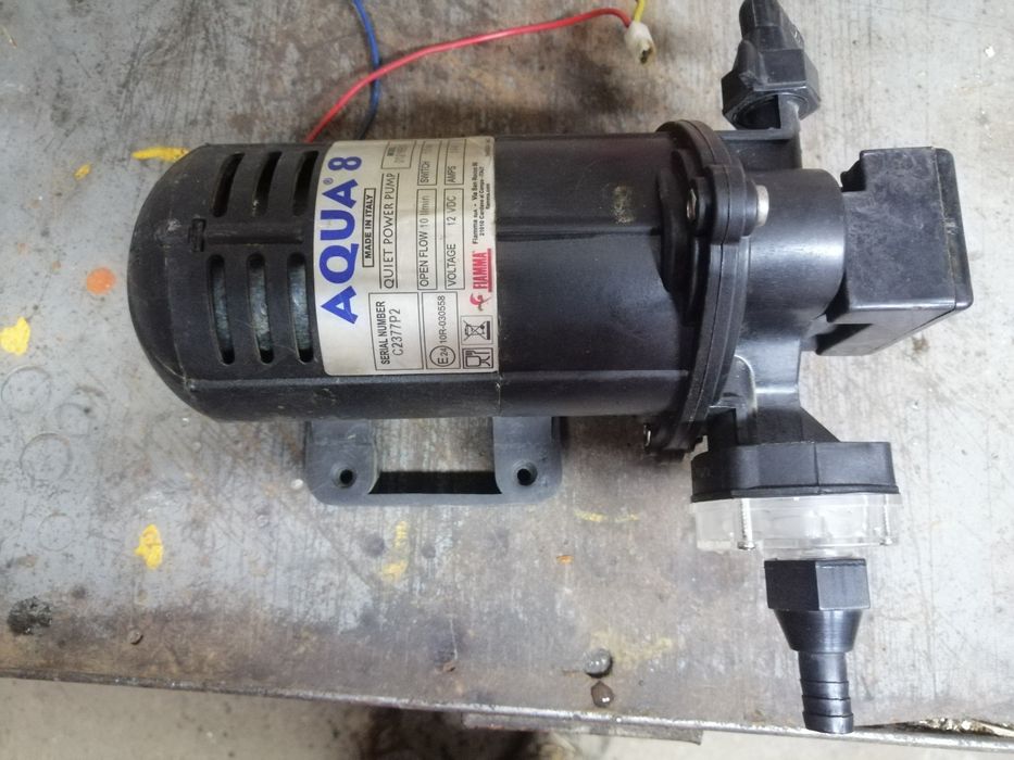 Bomba água 12v Aqua8 fiamma 10lpm