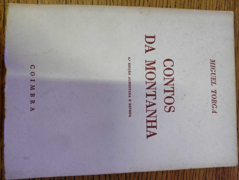 2 Livros Contos da Montanha e Novos Contos da Montanha de Miguel Torga