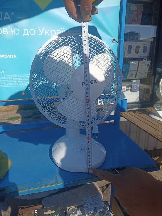 Хіт продажів з гарантією Настільний настольный- вентилятор Rotex