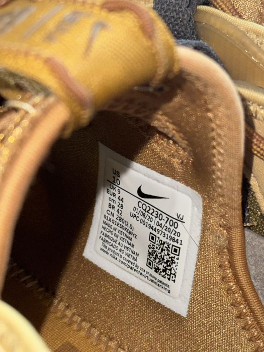 Nike ispa overreact sandal wheat