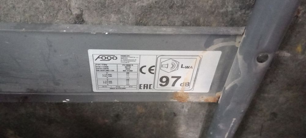 Agregat fogo  230/400