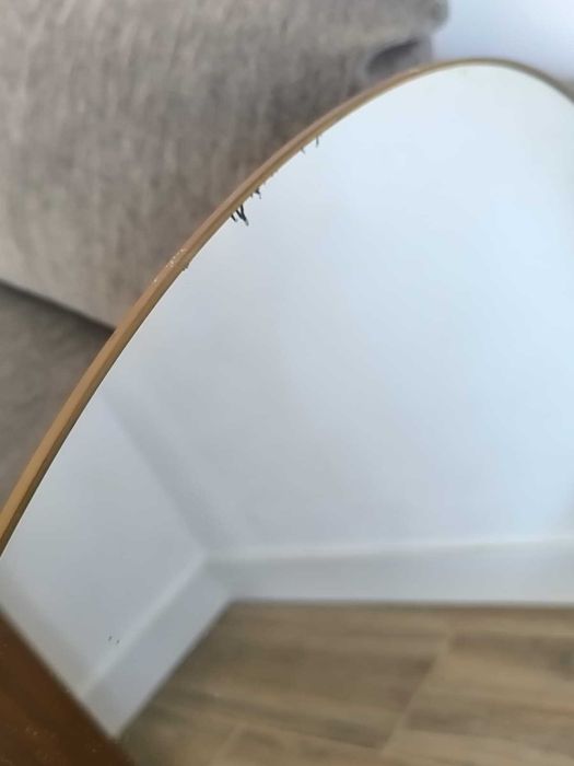 Espelho dourado 80cm