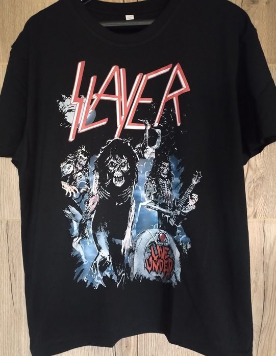 Slayer Live Undead dwustronny t-shirt XL