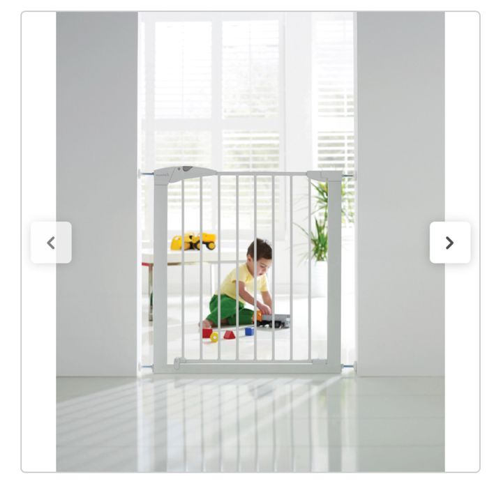 Barreira de segurança criança em metal