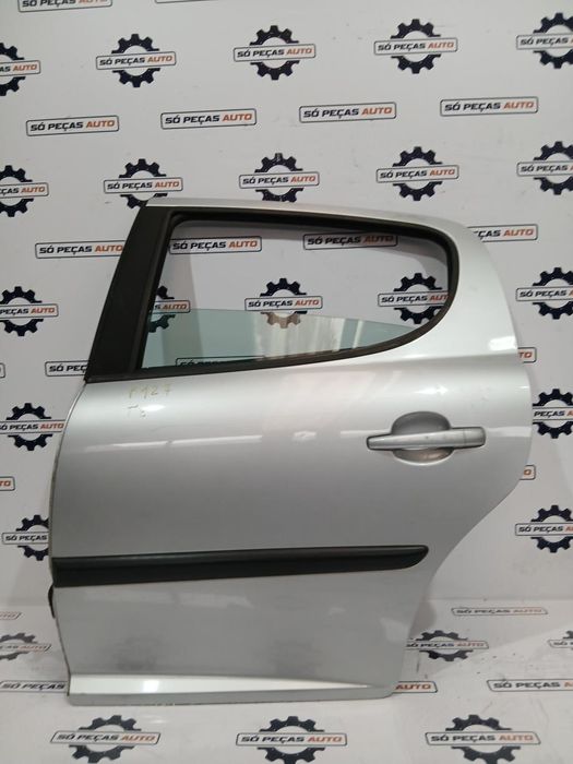 PORTA TRASEIRA ESQUERDA CINZA PEUGEOT 207 1.6HDI  ANO: 2008