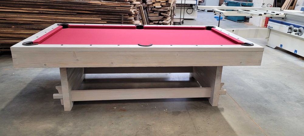 Bilard stół bilardowy Retro 8FT drewniany kamień BILLKROS - Producent