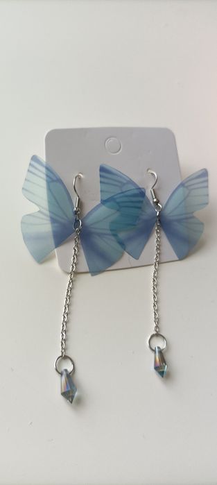 Kolczyki motyl Nowe