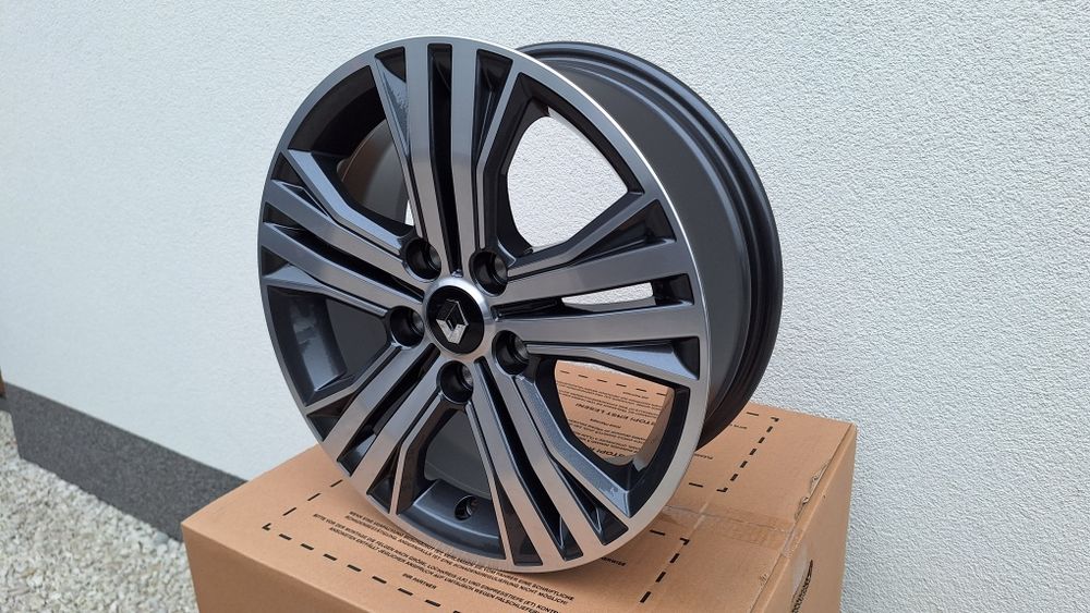 Nowe Alufelgi 5x114,3 R16 Renault Trafic Megane Kadjar Darmowa Wysyłka