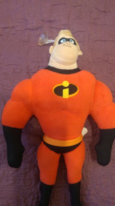 Megamocny Tata, pluszak maskotka.