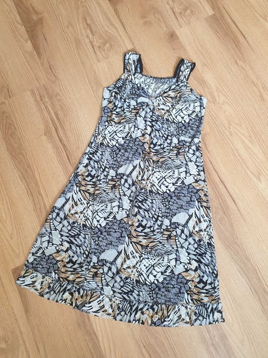 Letnia sukienka midi vintage