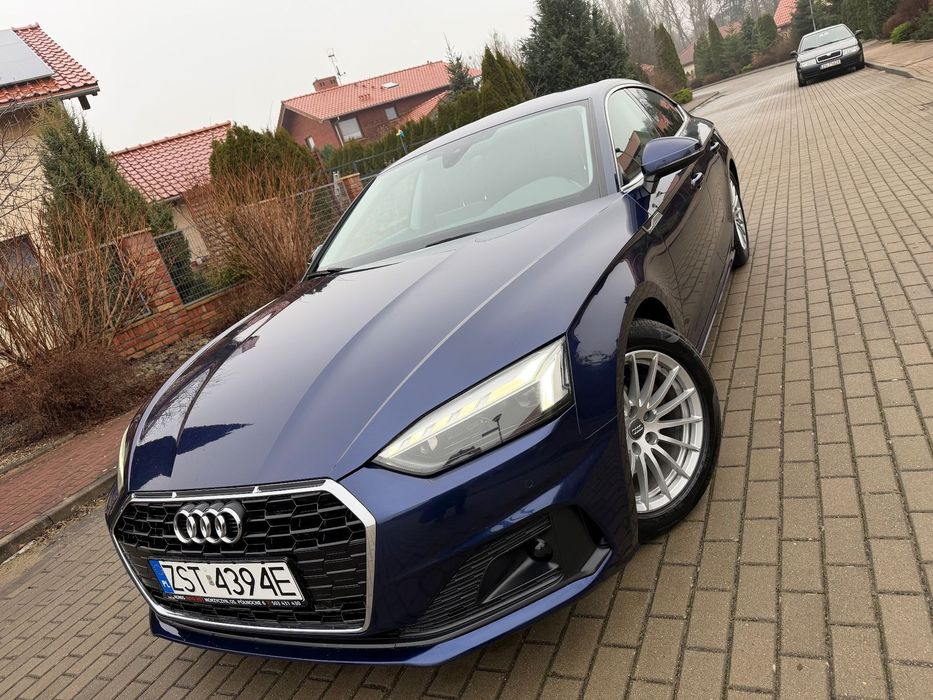 Audi A5 Sportback Matrix Bezwypadkowe  Serwis ASO  Virtual Cockpit  Kamera