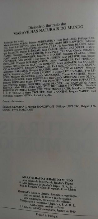 Dicionário ilustrado  das selecções do Reader's Digest.