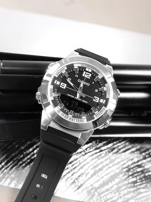 Мужские часы Casio AMW-870-1A ! Оригинал! Фирменная гарантия 2 года!