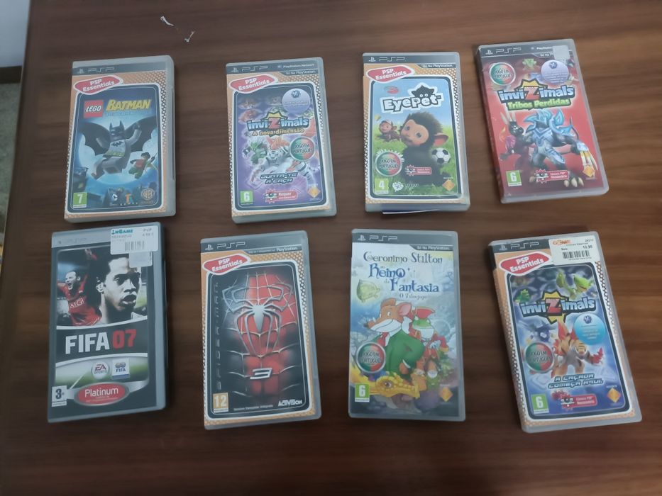 Vários Jogos PSP 5€ cada