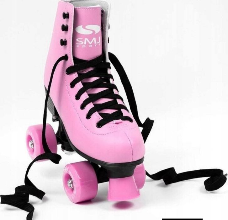 Różowe wrotki damskie