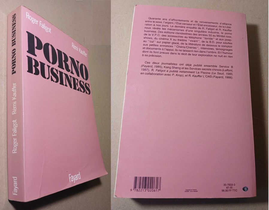 Ensaios temáticos (erotismo & sexualidade) em Francês — 4 volumes