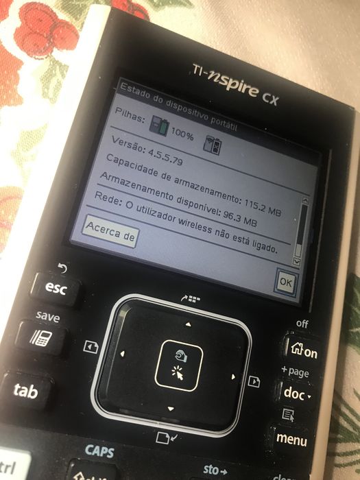 Calculadora Texas TI nspire CX