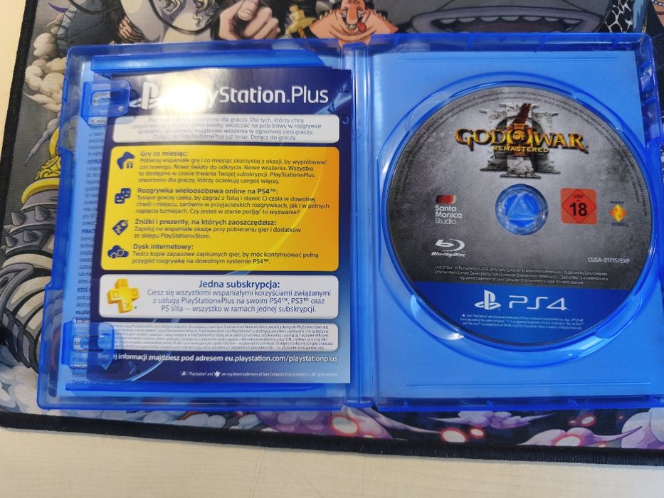 Гра "God of War" Remastered PS4/5