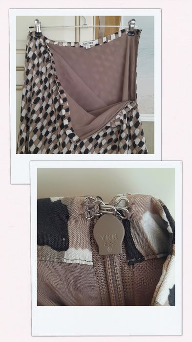 Silk 100%  шовк спідниця М/L по косій на підкладці Marks &Spenser