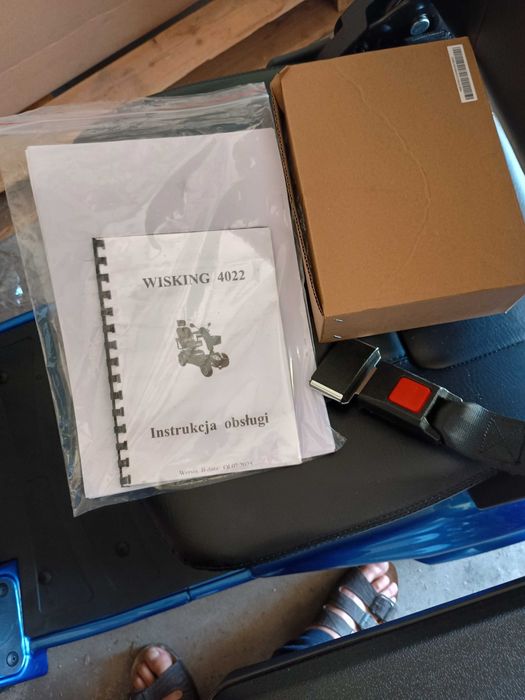Skuter elektryczny inwalidzki czterokołowy nowy