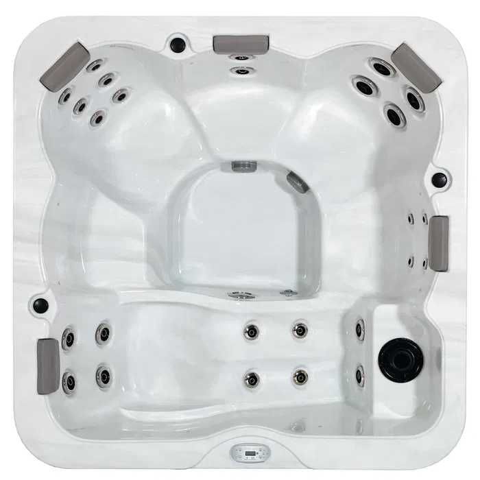 Wanna Jacuzzi Viskan TROLLO – Luksusowy hydromasaż dla 6 osób, 26 dysz