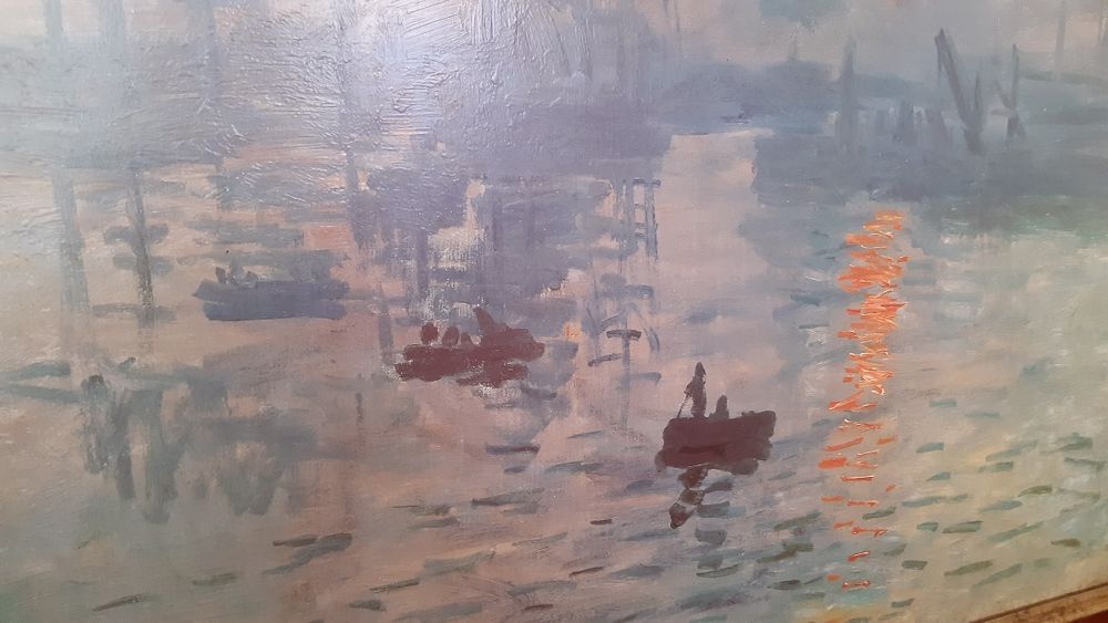 Cópia Autorizada Claude Monet "Sunrise"