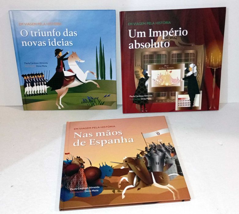 Livros da Coleção - Em Viajem pela História