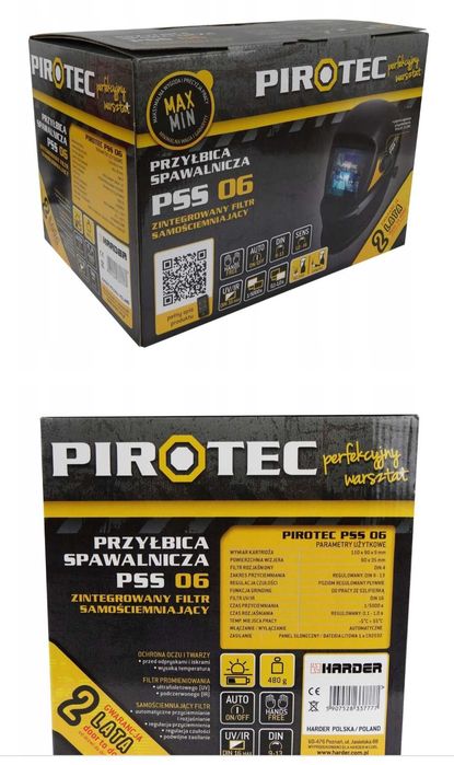 Przyłbica spawalnicza automatyczna  PSS06