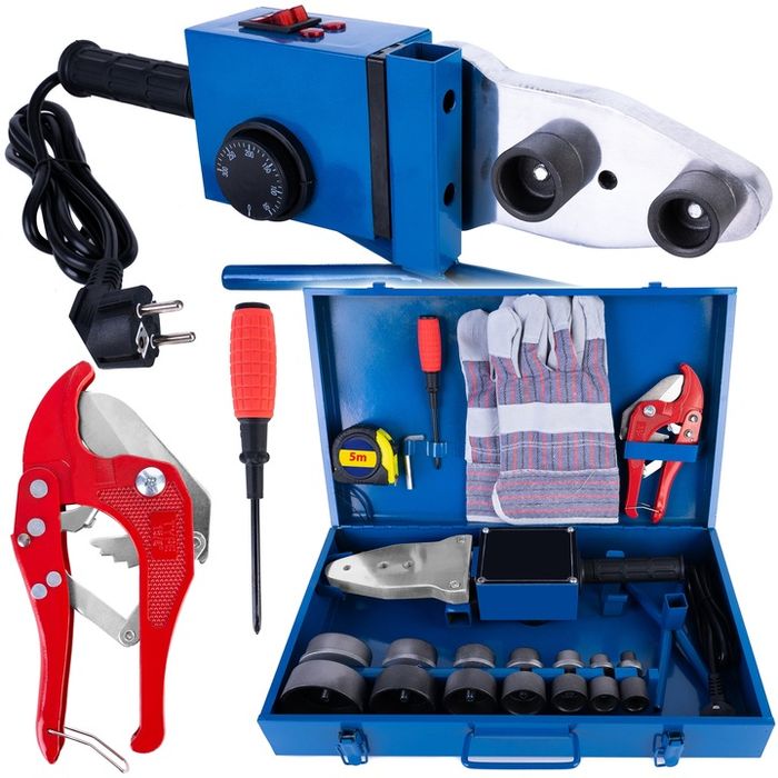 Zgrzewarka Rur Zgrzewania Pp Pcv 2850w Matryce