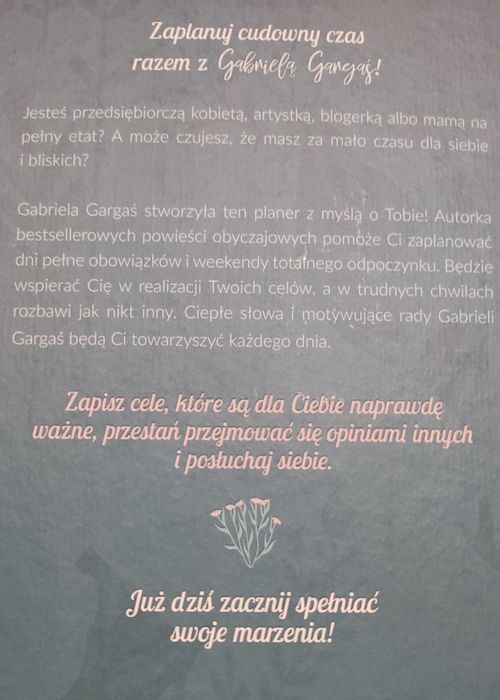 Planer taki jak Ty. Gabriela Gargaś. Nowy