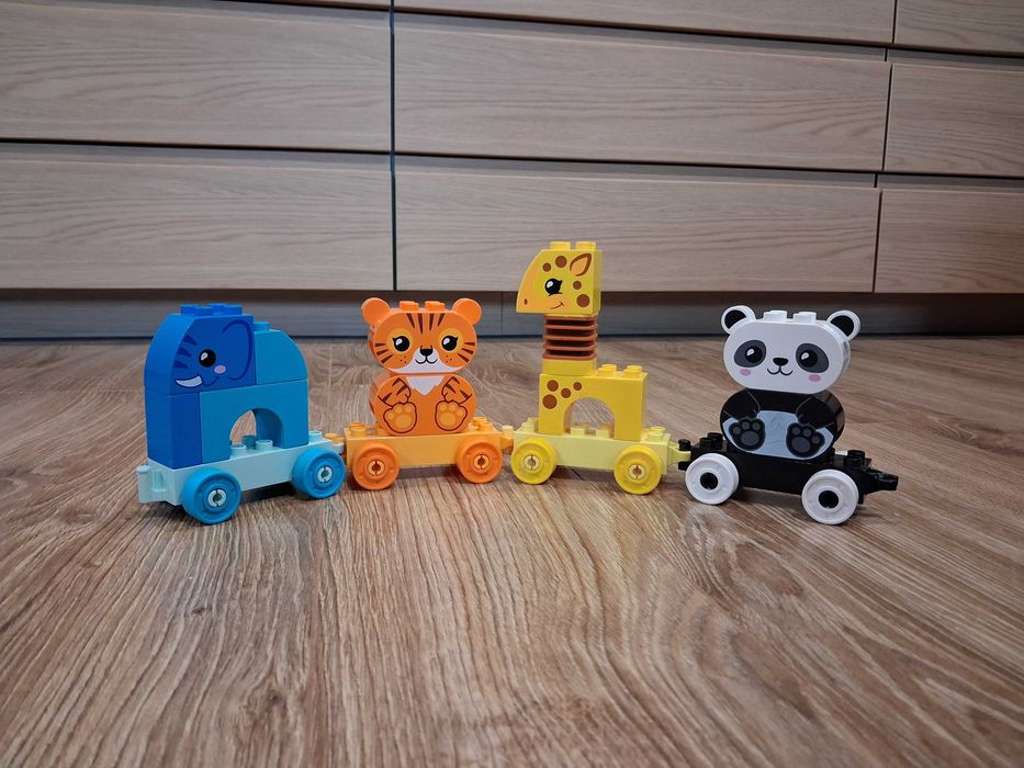 LEGO DUPLO zestaw 10 zestawów – wóz strażacki, kamper, Elsa, zwierzątka