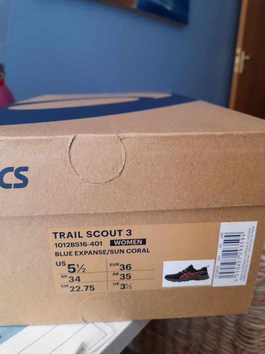 Sapatilhas Asics Trail Scout 3  para mulher