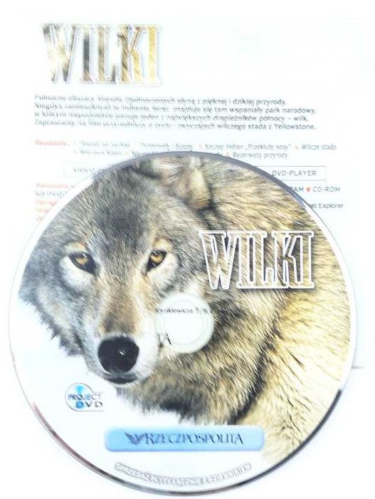 Wilki film VCD płyta