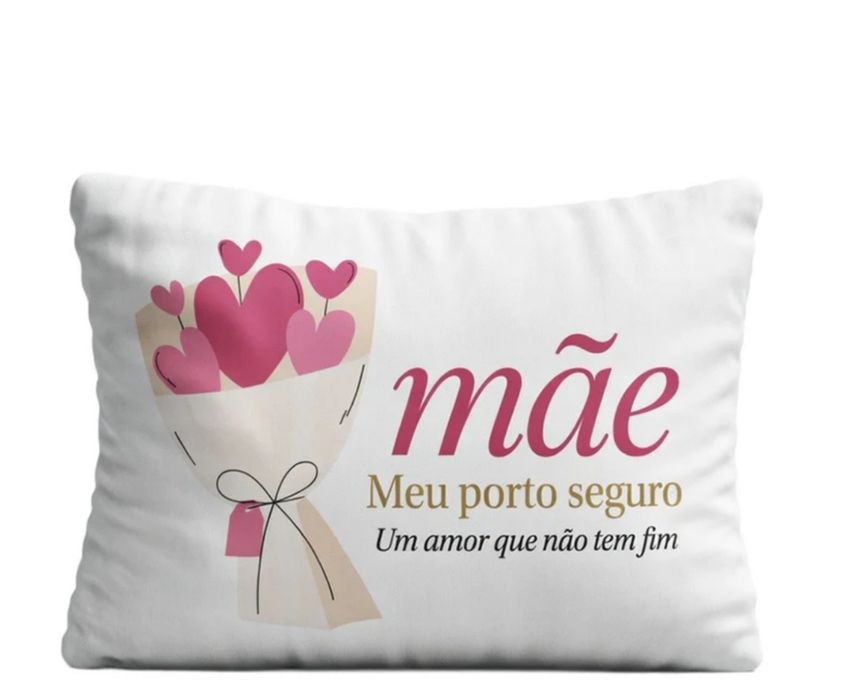 Fronha decorativa dia da mãe